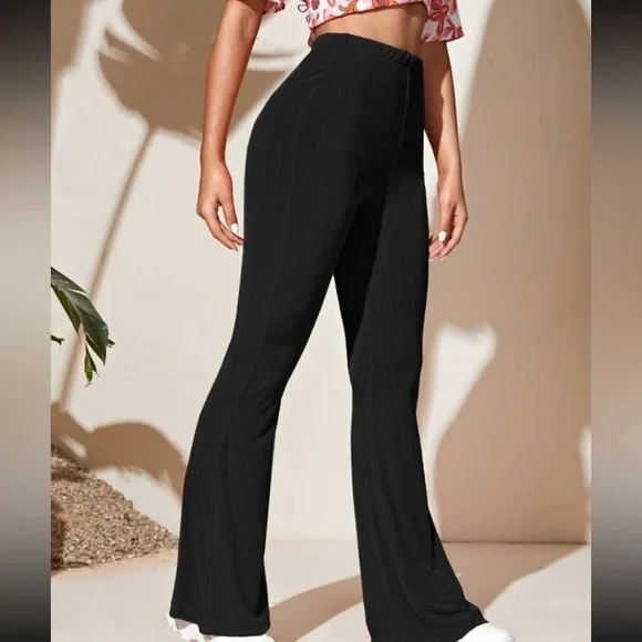 SHEIN Pants Jumpsuits Shein Flare Leggings Poshmark